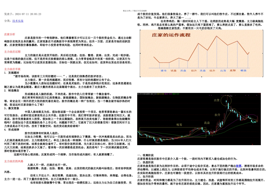 主力坐庄全流程解析图文混排_第1页