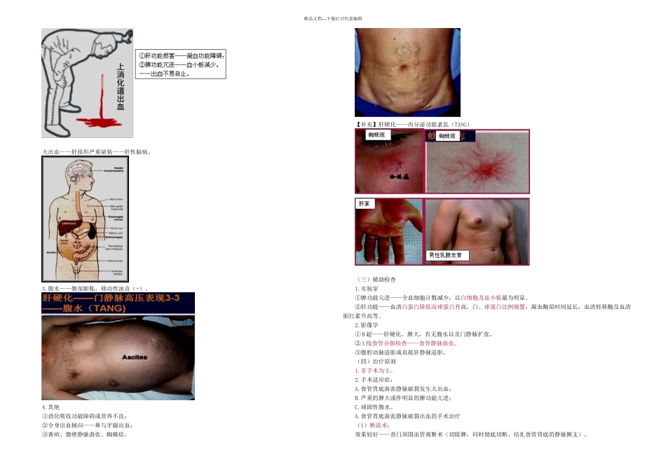 主管护师外科讲义门静脉高压症病人的护理_第3页