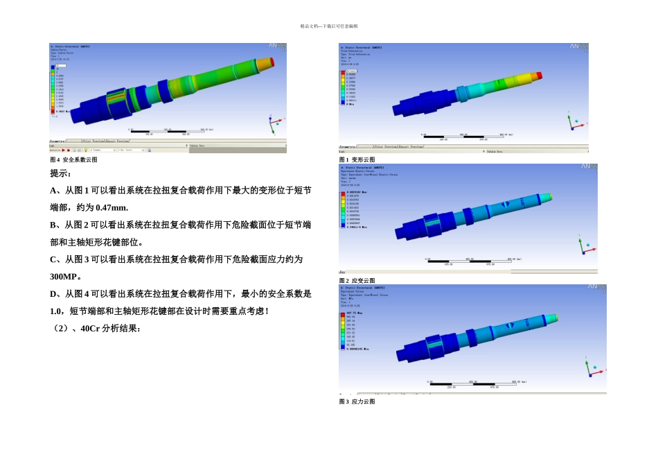 主轴系统仿真分析及优化设计_第2页