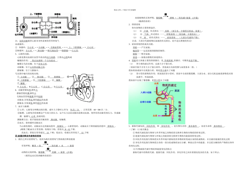 九年级科学上学期重点部分复习提纲_第3页