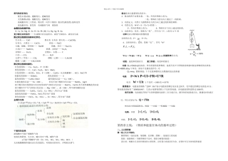 九年级科学上学期重点部分复习提纲