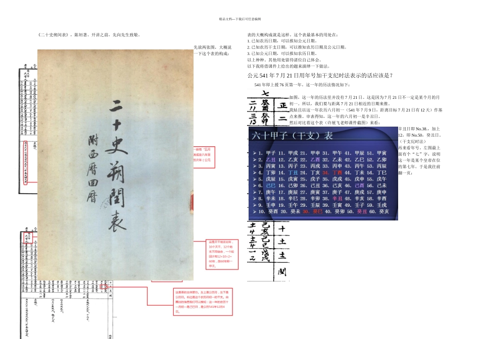 二十史朔闰表释_第1页