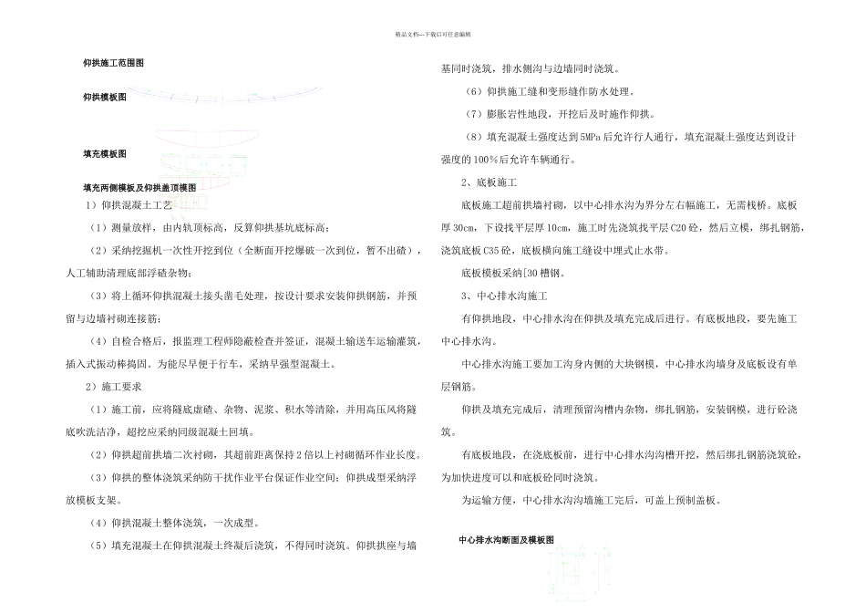 二次衬砌专项施工方案_第2页