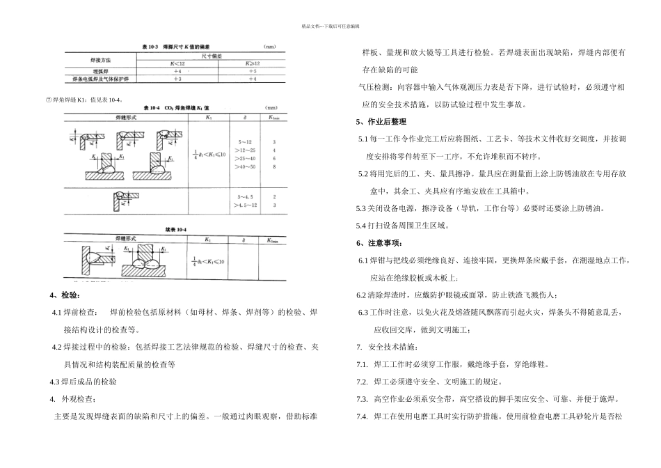 二氧化碳气体保护焊焊接作业指导书_第3页