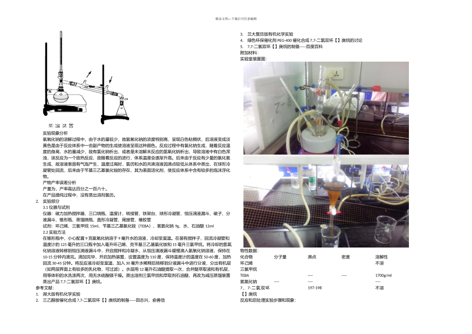 二氯双环庚烷的制备_第2页
