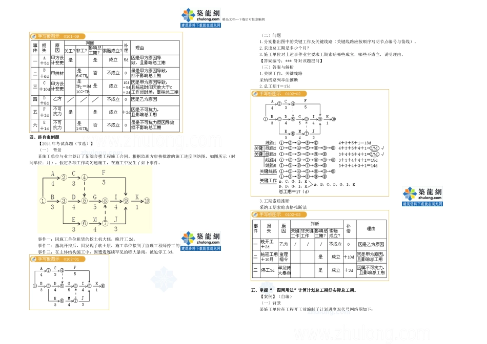 二级建造师建筑工程管理与实务典型案例分析_第3页
