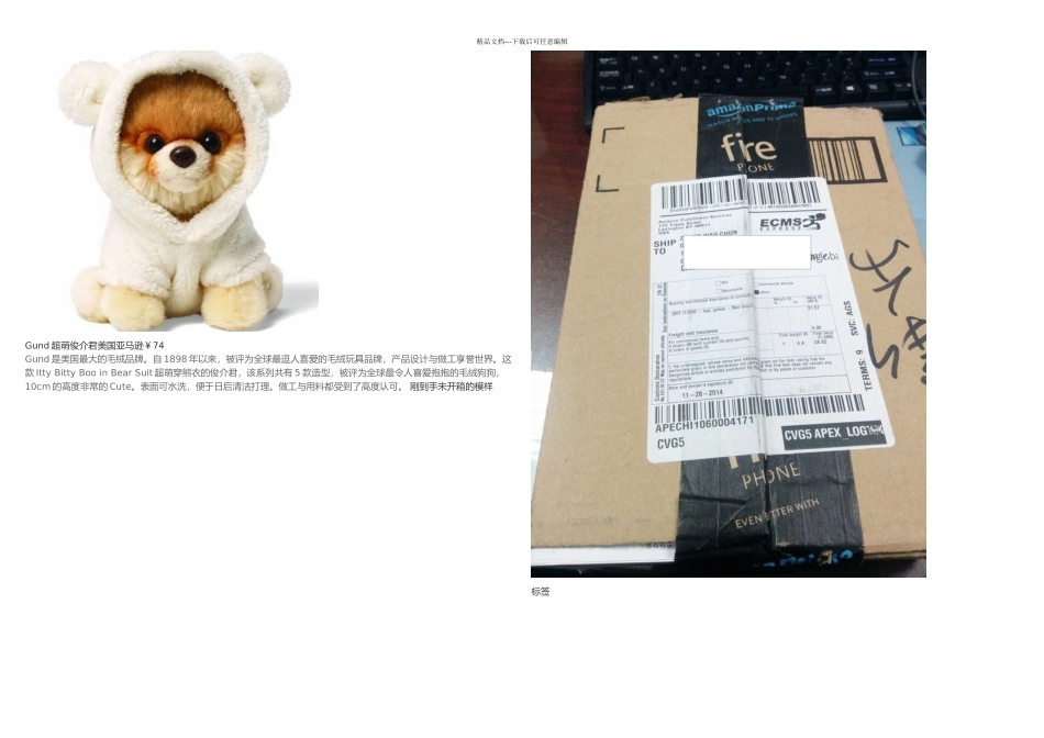 亚马逊直邮到手超萌俊介君_第1页