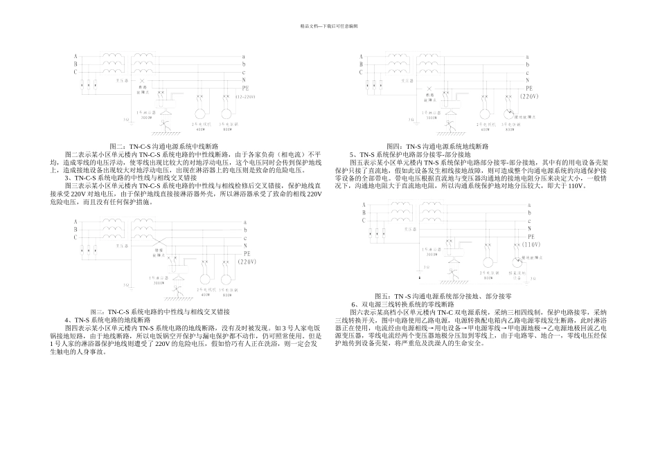 交流地线漏电隐患的防护_第2页
