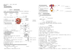 人体内废物的排出复习学案