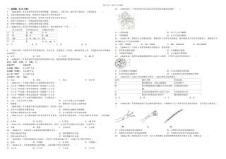 人体内物质的运输