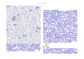 人体穴位及相关疾病特效穴歌附图