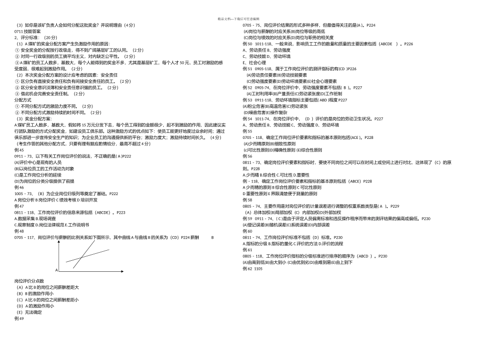 人力资源历年习题_第3页