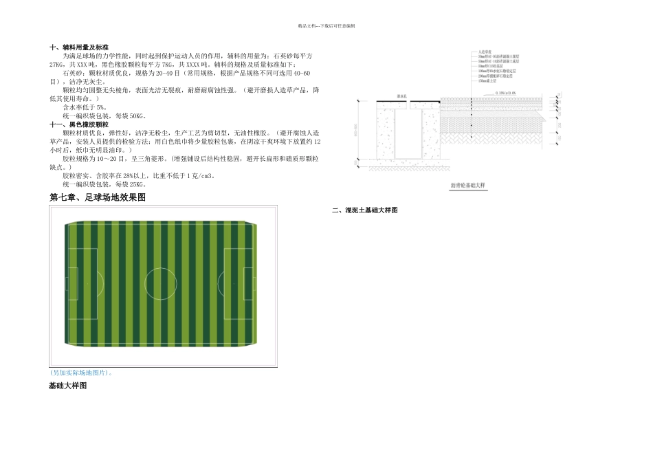 人造草水泥混凝土基础_第3页