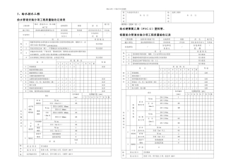 人防分项分部工程质量验收记录表安装