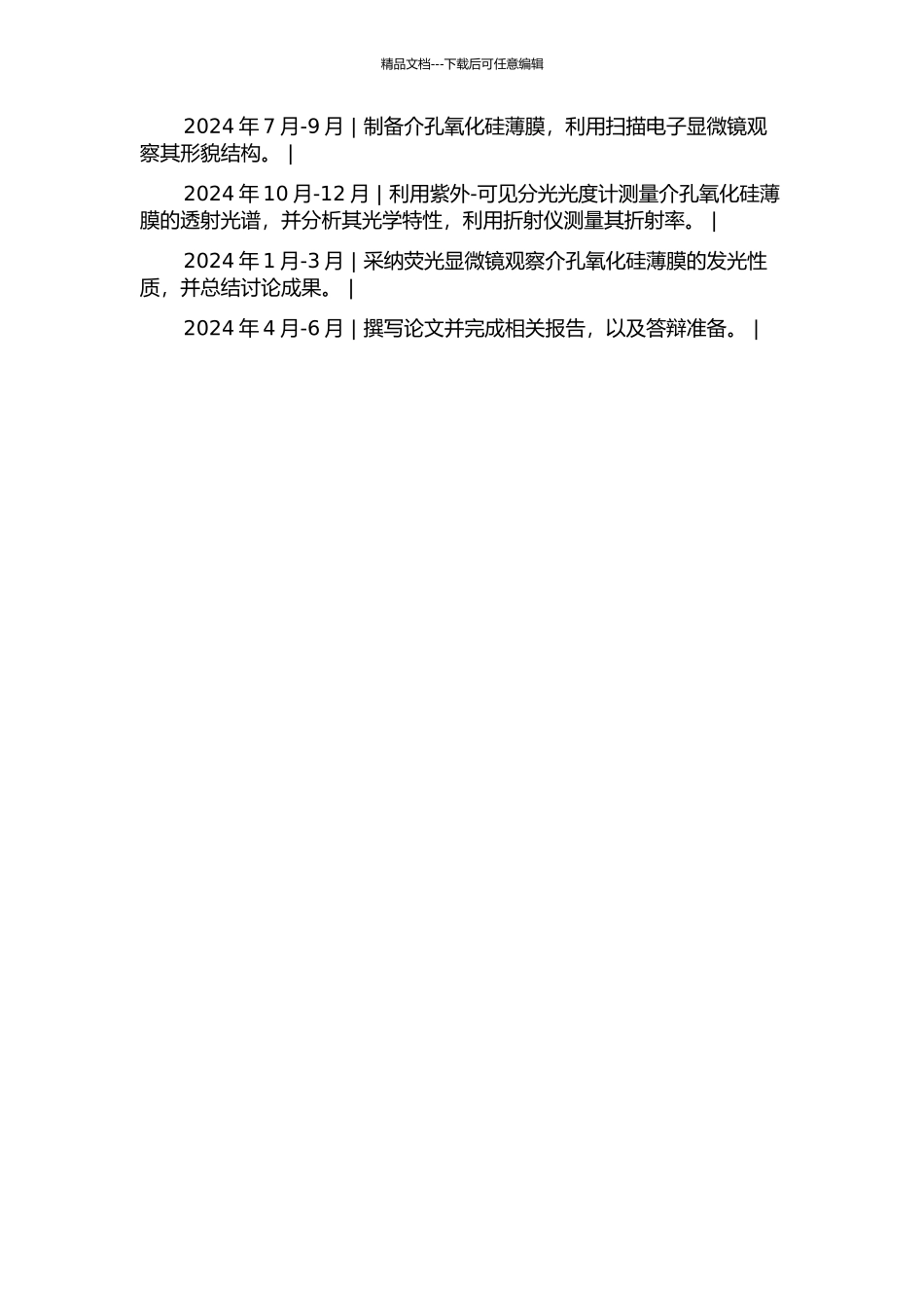 介孔氧化硅薄膜的制备及其光学性能研究的开题报告_第2页