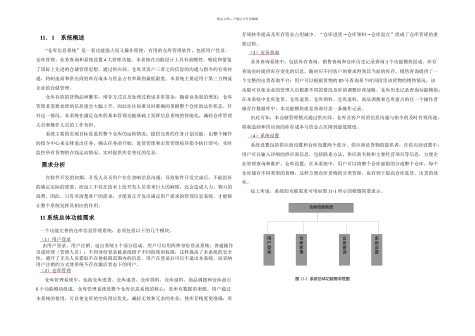 仓库管理分析_第1页
