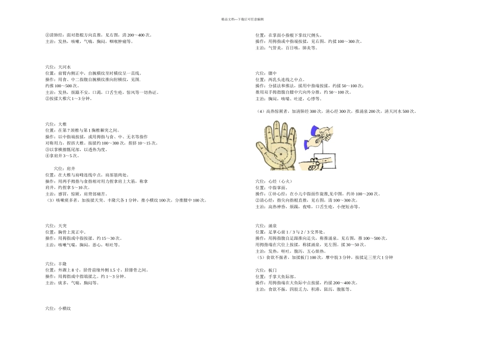 代苗医建议大家学习治疗儿童发烧发热的穴位快速退烧法_第3页