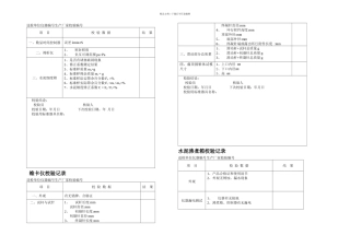 仪器自校验记录表