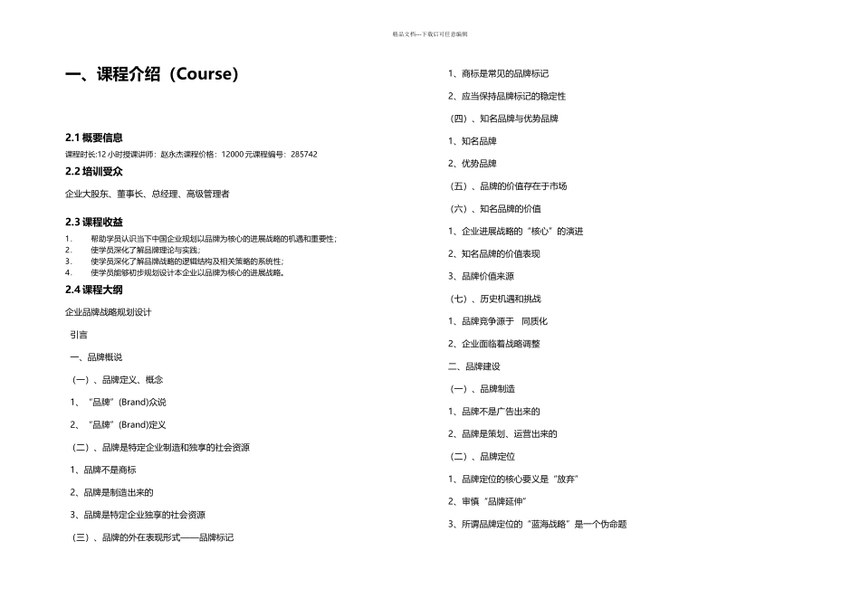 企业品牌战略规划设计_第2页