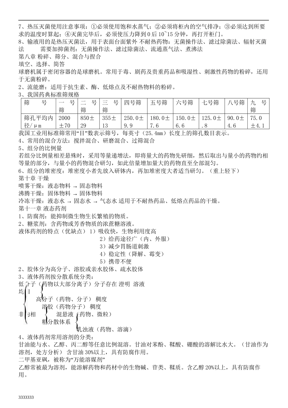 《药剂学》复习资料2_第3页