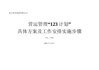 【精选】某大型药房大药房连锁有限公司