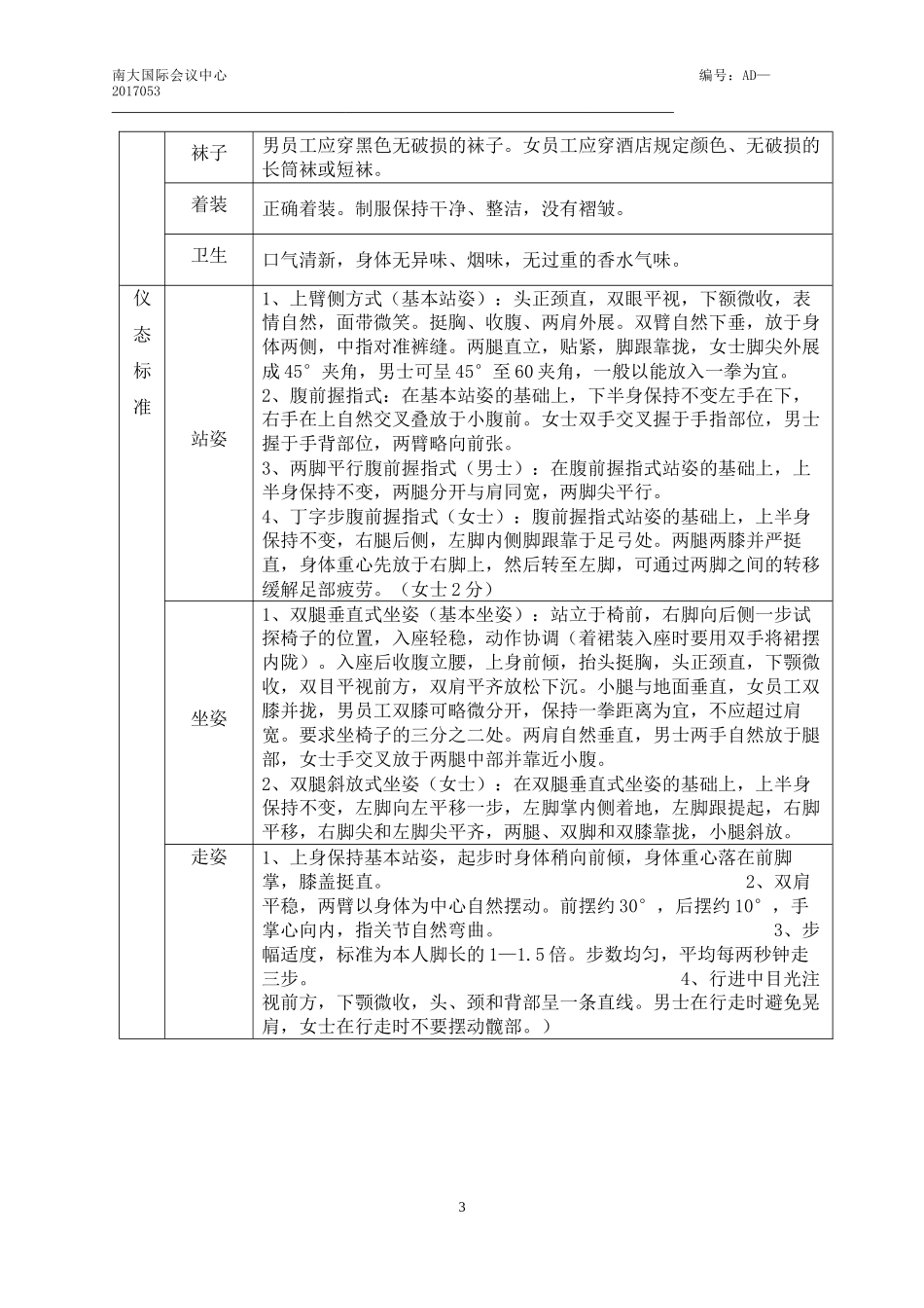 053关于组织礼仪大赛活动的请示(安排-发部门)_第3页