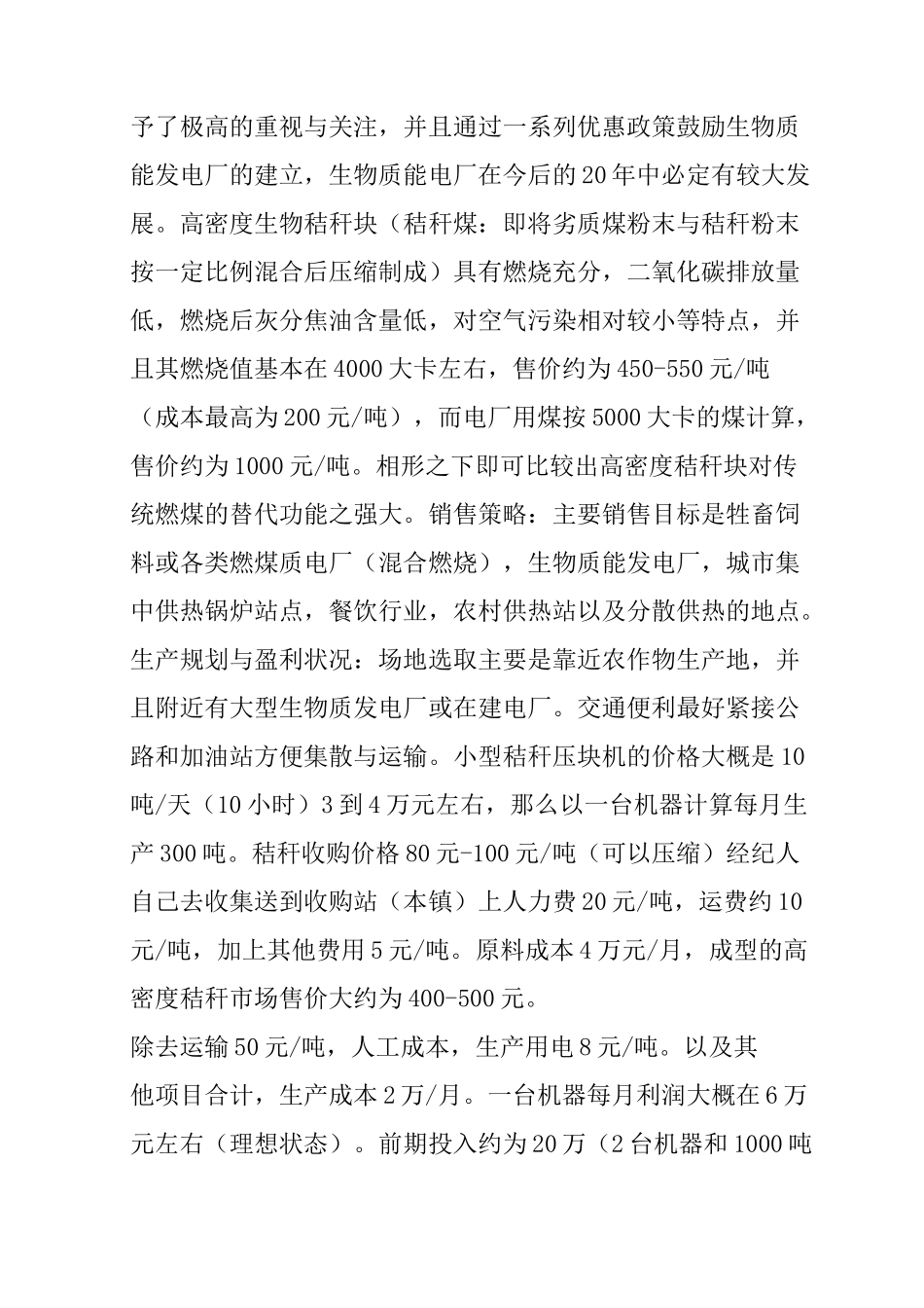 新能源项目商业计划书_第2页
