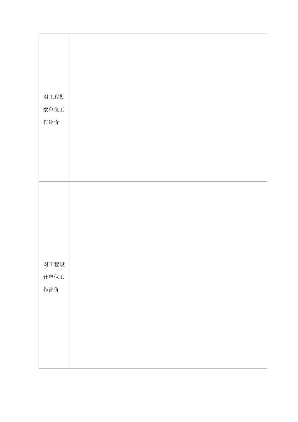 工程竣工验收表格_第3页