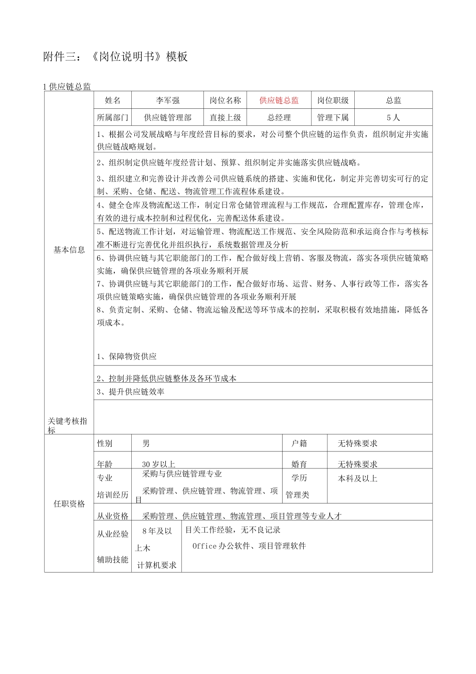 供应链部岗位职责_第3页