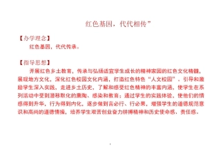 红色基因,代代相传
