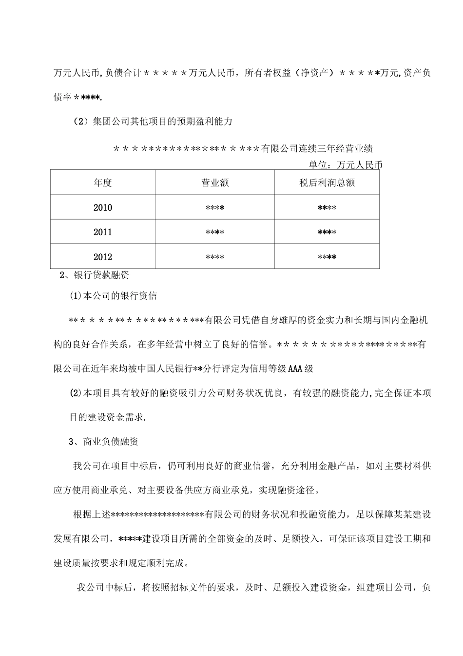 项目投融资管理方案_第2页