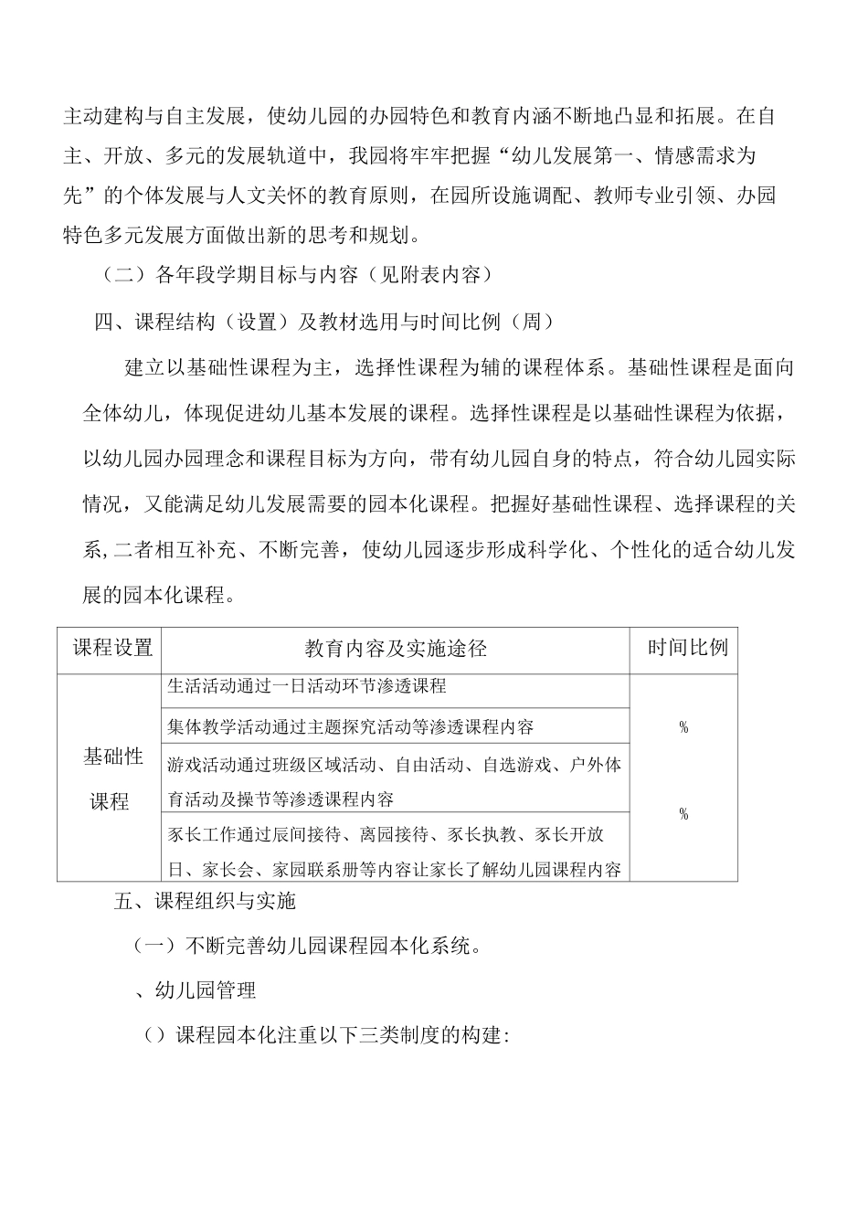 华丽幼儿园课程目标体系_第2页