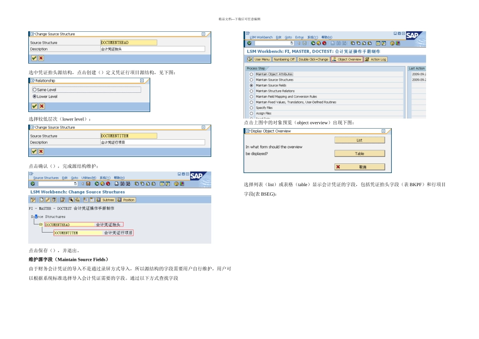 会计凭证LSMW导入操作手册_第2页
