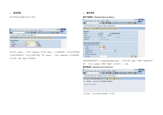 会计凭证LSMW导入操作手册