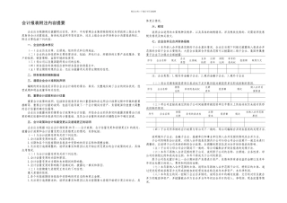 会计报表附注内容提要12