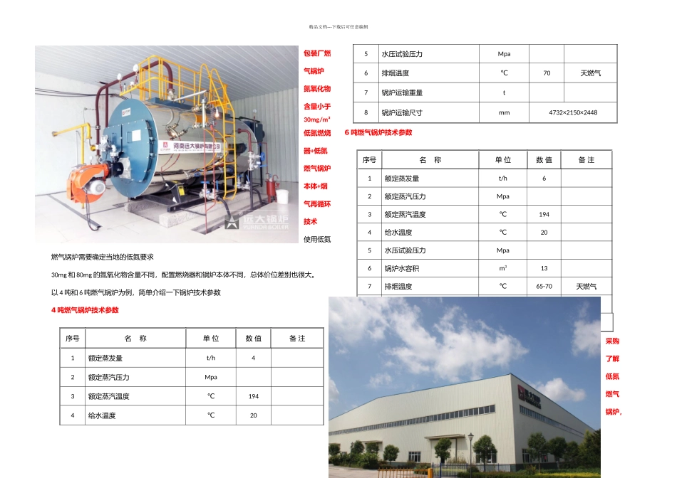 低氮燃气锅炉_第2页