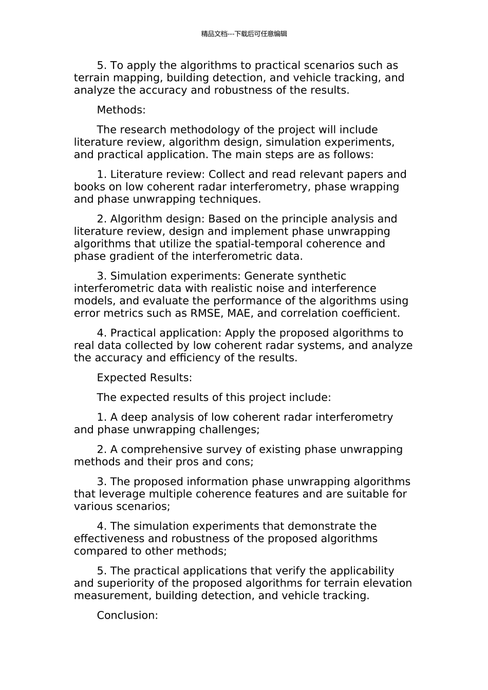 低相干雷达干涉信息相位解缠技术研究与应用的开题报告_第2页