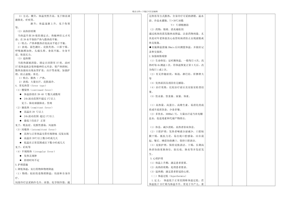 体温的观察与护理_第3页