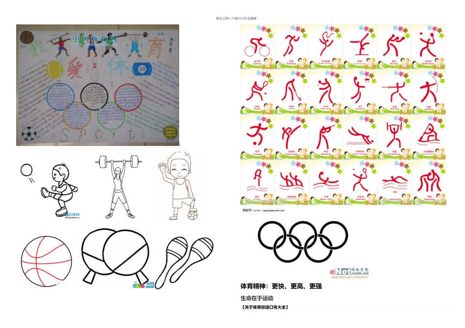体育节手抄报_第2页