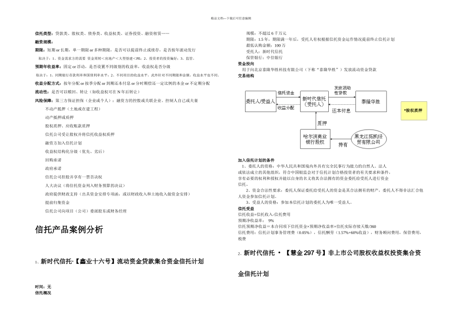 信托案例分析_第1页