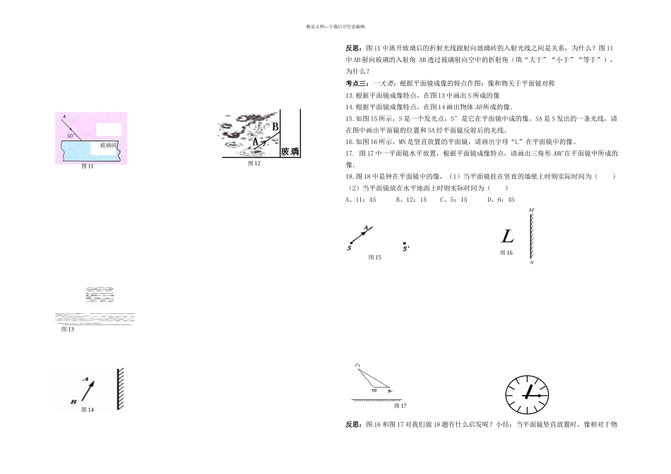 光现象作图专题_第2页