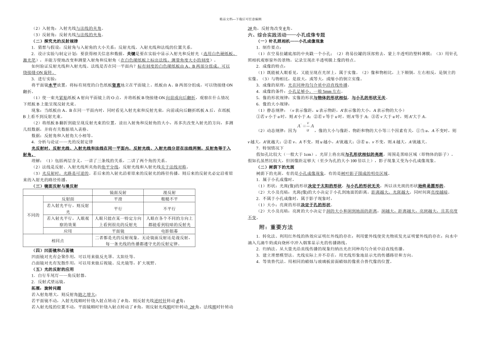 光现象知识现象方法黄健_第3页