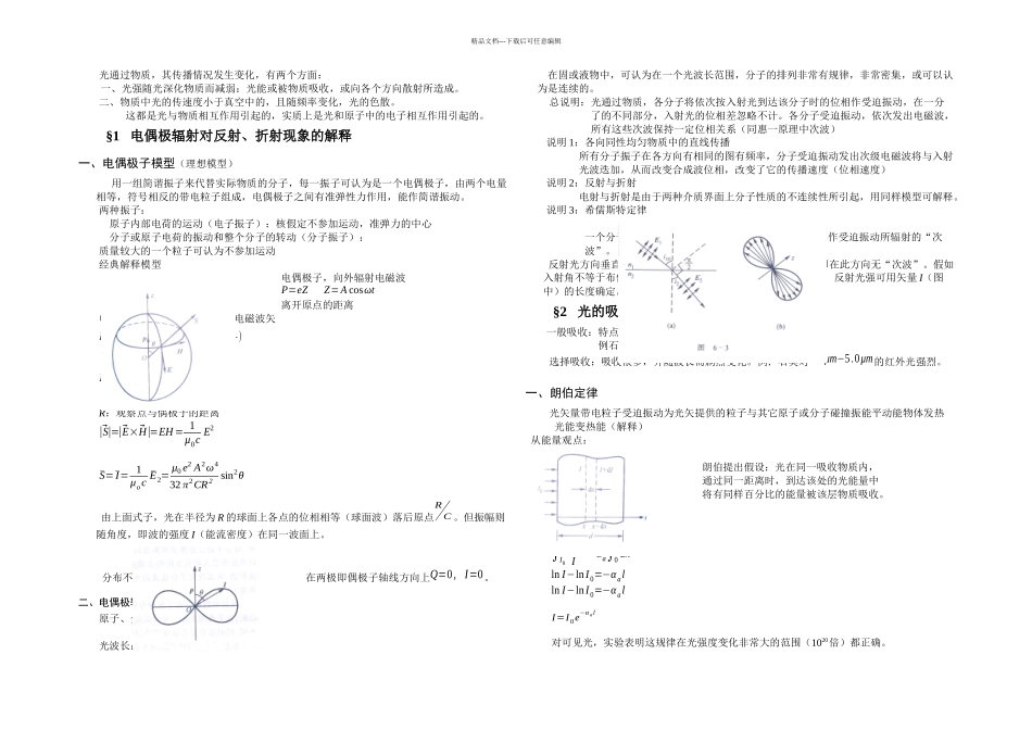 光的吸收散射和色散_第1页