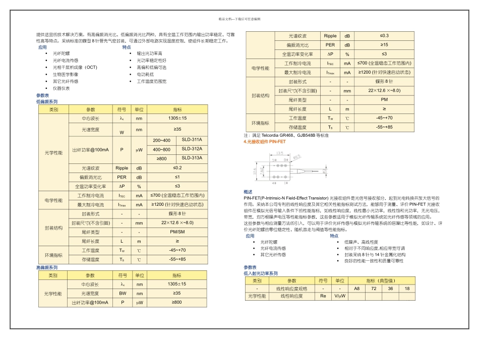光纤陀螺核心器件简介及参数_第3页
