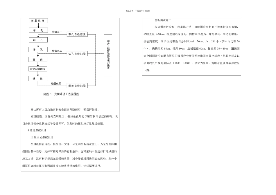 光面爆破技术交底_第2页