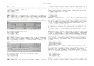 全国卷高考历史题解析