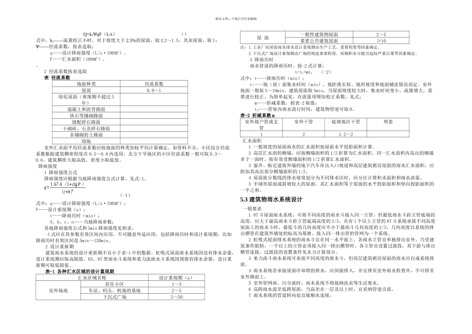 全国民用建筑工程设计技术措施雨水_第2页