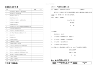 全套保温竣工资料