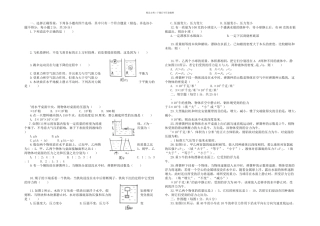 八年级下物理试卷苏教