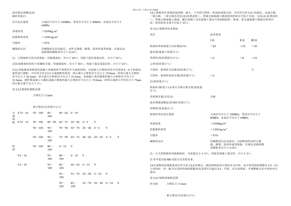 公路水泥混凝土路面施工技术规范JTGF正文_第3页